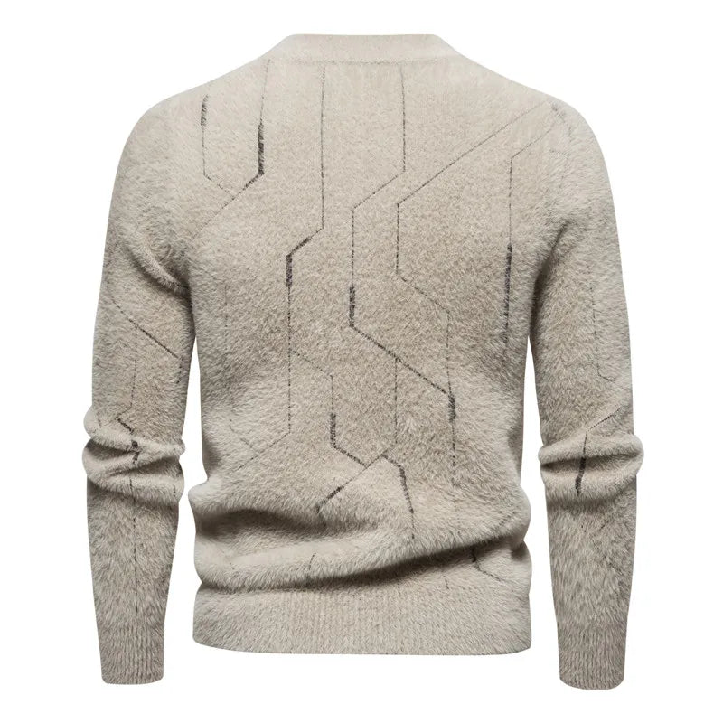 Sweter męski | prosty krój, casualowy