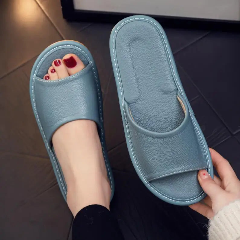 Klapki unisex | prawdziwa skóra, ręcznie wykonane