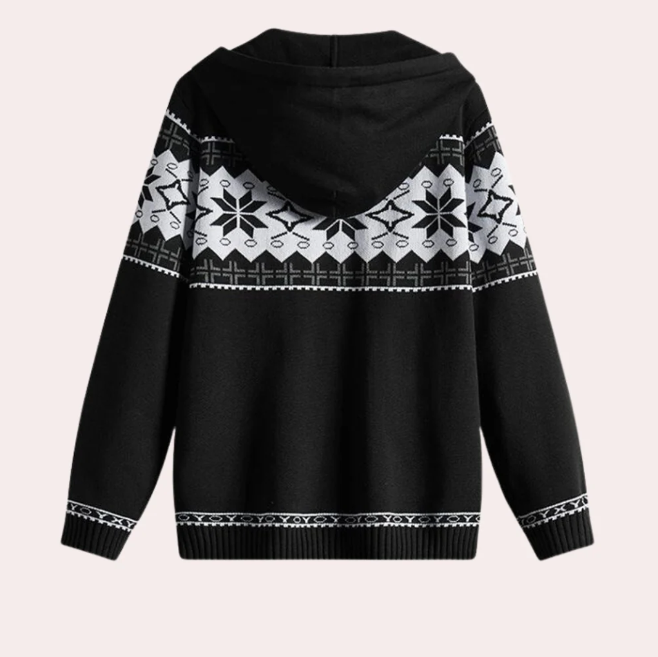 Bluza męska z kapturem | luźny krój, wbudowany kaptur