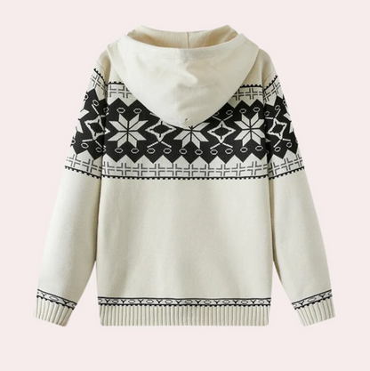 Bluza męska z kapturem | luźny krój, wbudowany kaptur