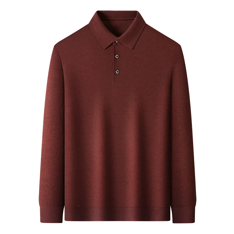 Sweter męski | strukturalny wzór, długie rękawy
