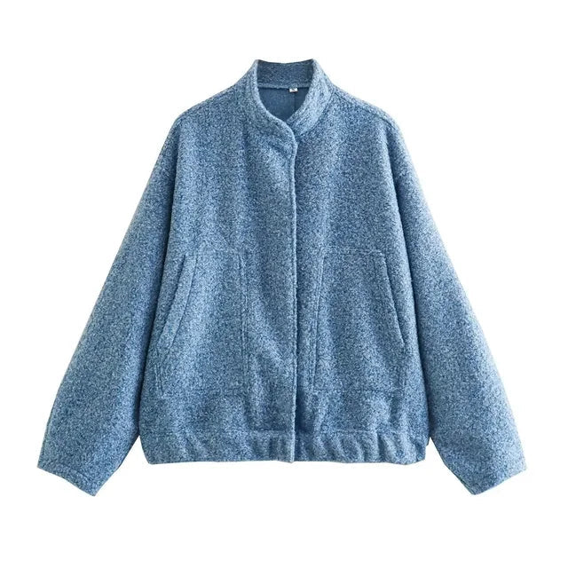 Sweter damski oversize | grube dzierganie