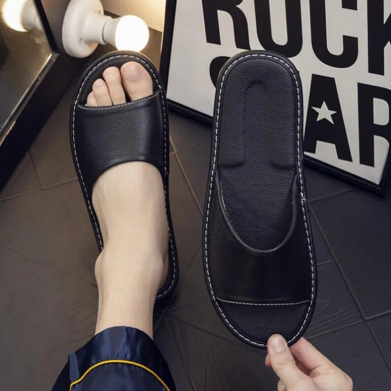 Klapki unisex | prawdziwa skóra, ręcznie wykonane