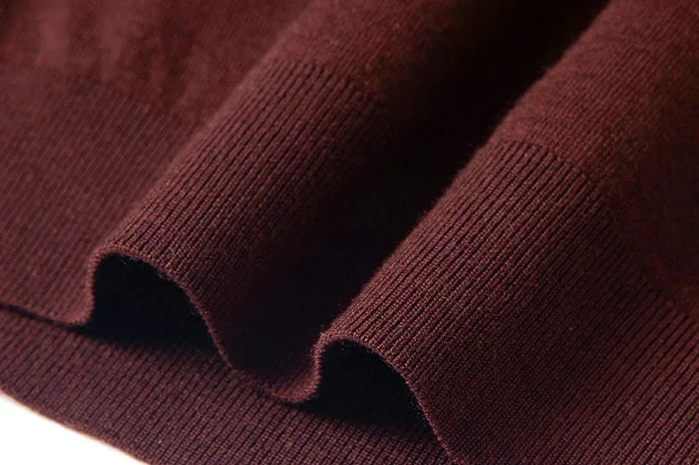 Sweter męski | strukturalny wzór, długie rękawy
