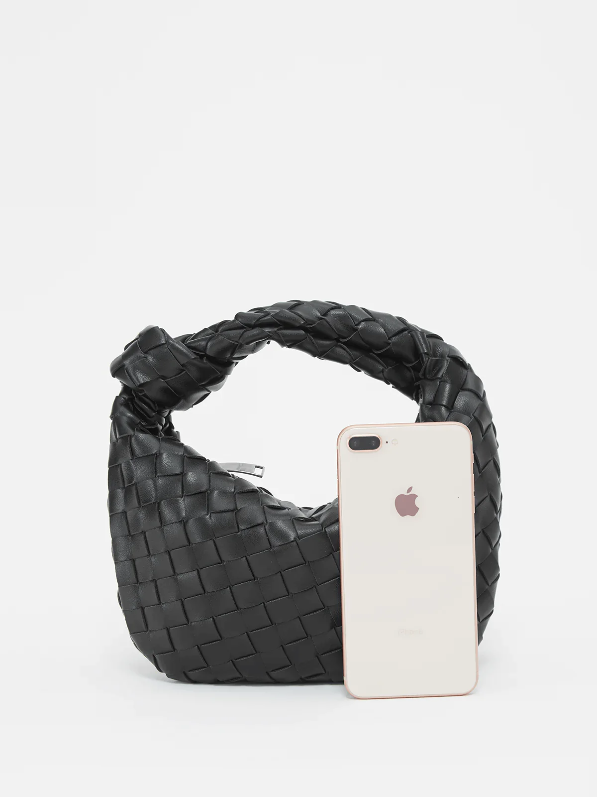 Torebka tote damska | pleciona, 23 x 25 cm