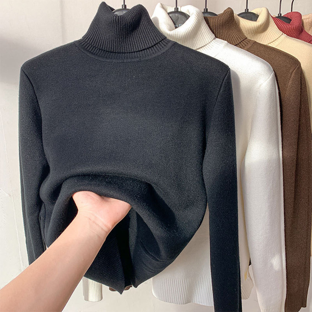 Sweter damski | nadruk, dopasowany krój