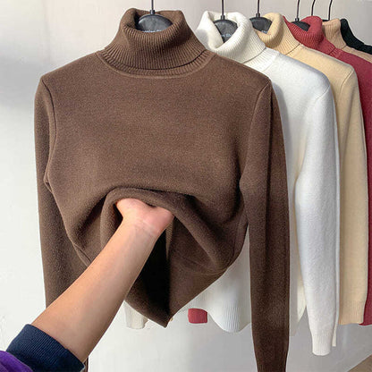 Sweter damski | nadruk, dopasowany krój
