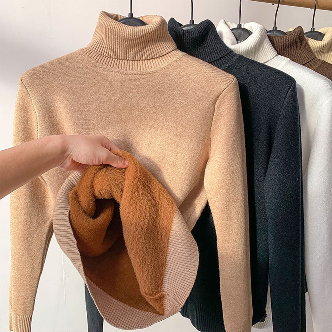 Sweter damski | nadruk, dopasowany krój