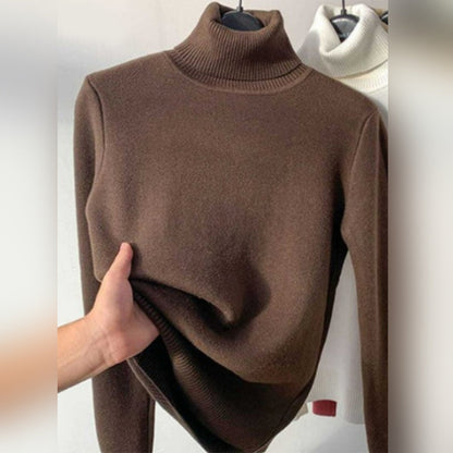 Sweter damski | nadruk, dopasowany krój