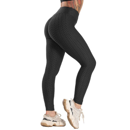 Legginsy damskie | modelujące, wzór w plaster miodu