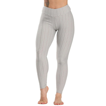 Legginsy damskie | modelujące, wzór w plaster miodu