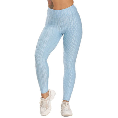 Legginsy damskie | modelujące, wzór w plaster miodu