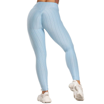 Legginsy damskie | modelujące, wzór w plaster miodu