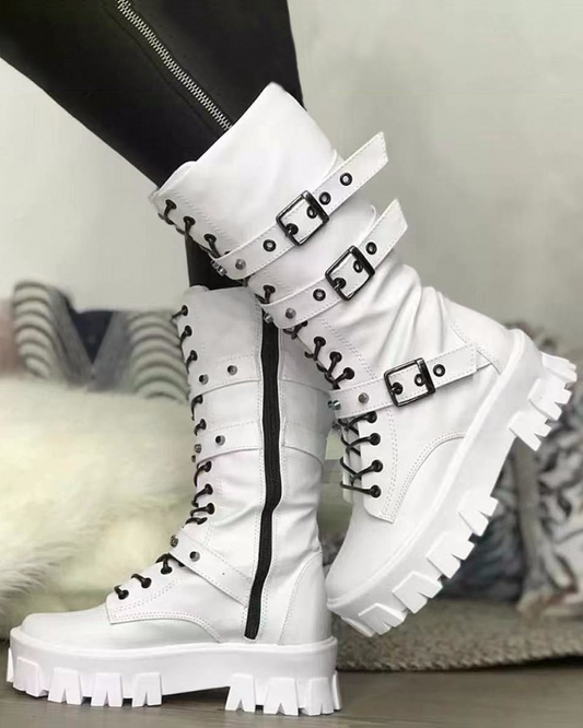 Buty zimowe damskie | wspierająca podeszwa