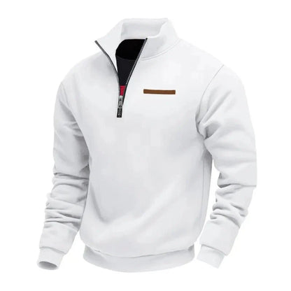 Sweter polarowy męski | luźny krój