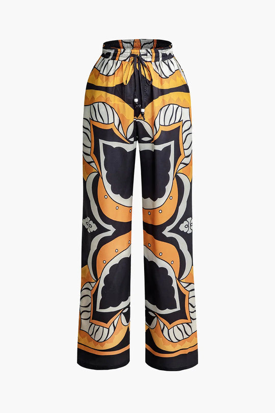 Spodnie damskie | prosta nogawka, luźny krój