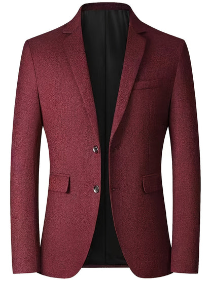 Marynarka męska | slim fit, zapięcie na dwa guziki