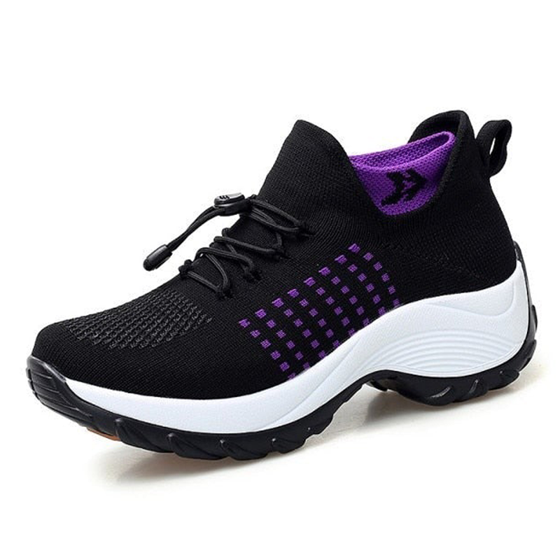 Buty damskie płaskie | profilowana wkładka z pianki