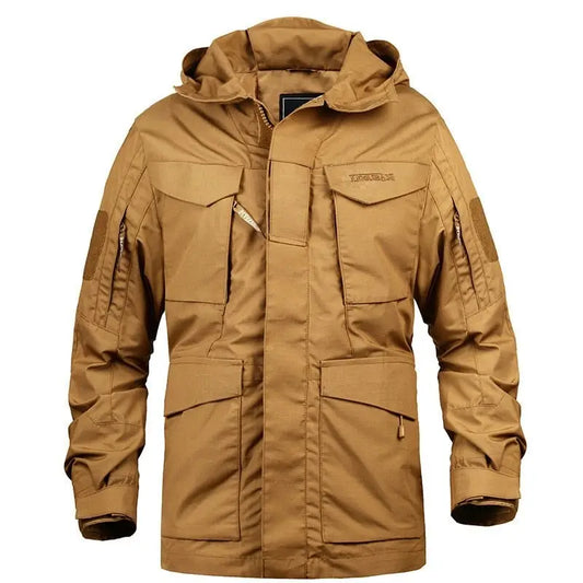 Kurtka męska | 10 kieszeni, regulowane boki