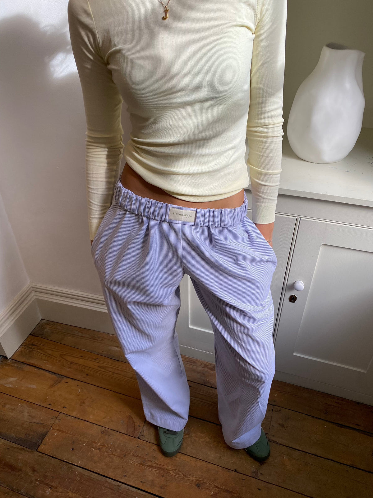 Spodnie loungewear damskie | elastyczny pas