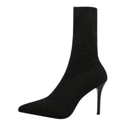 Buty damskie na obcasie | zamknięty nosek, 7 lub 9 cm