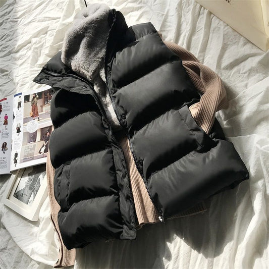 Karline - Kamizelka damska ocieplana | Ciepły materiał, bez rękawów | Styl casual na chłodne dni