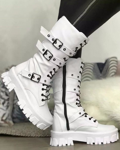 Buty zimowe damskie | wspierająca podeszwa