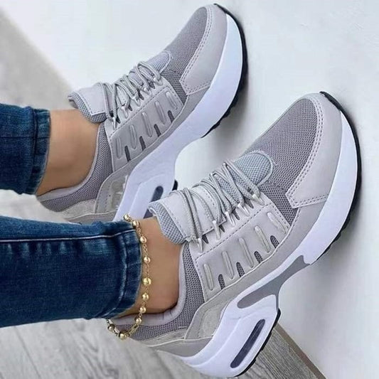 Sneakersy damskie | poduszka powietrzna, siateczka