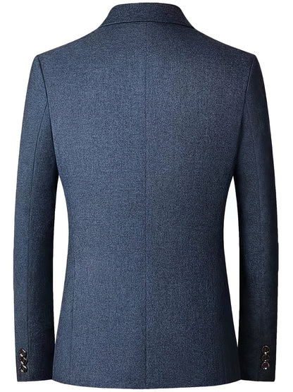 Marynarka męska | slim fit, zapięcie na dwa guziki
