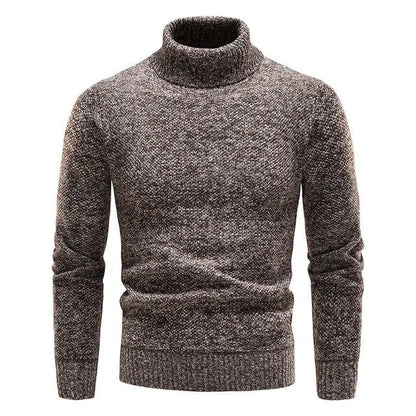 Sweter męski z golfem | krój do warstwowania
