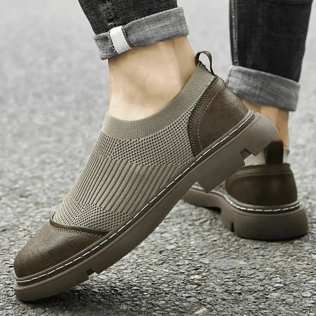 Buty męskie wsuwane | niski profil, solidna podeszwa