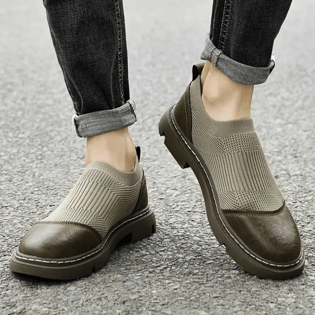 Buty męskie wsuwane | niski profil, solidna podeszwa