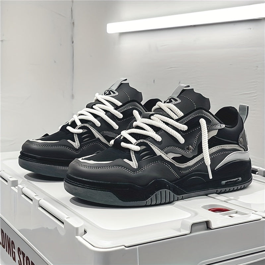 Sneakersy męskie | lekka podeszwa, siateczkowe wstawki