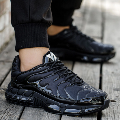 Sneakersy męskie | styl retro, sznurowane