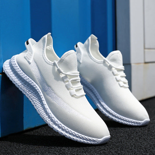 Sneakersy męskie wysokie | siatka, podeszwa EVA