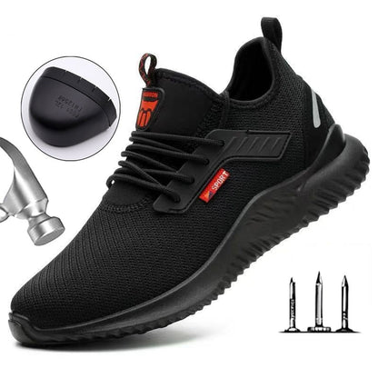 Buty robocze męskie | stalowy nosek, miękka wyściółka