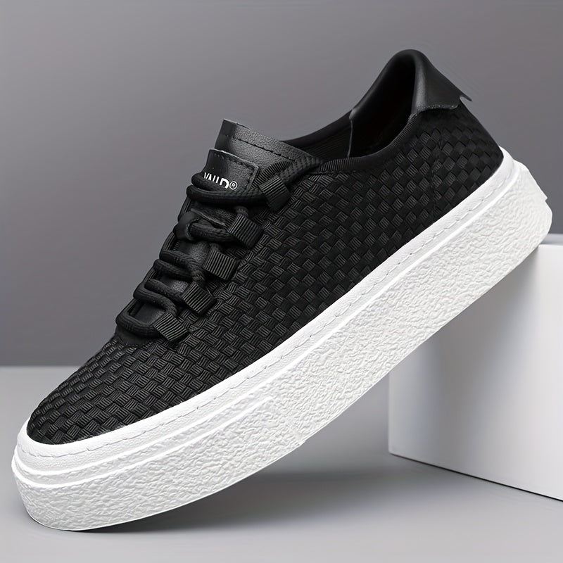 Sneakersy męskie | gruba gumowa podeszwa, sznurowane
