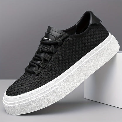 Sneakersy męskie | gruba gumowa podeszwa, sznurowane
