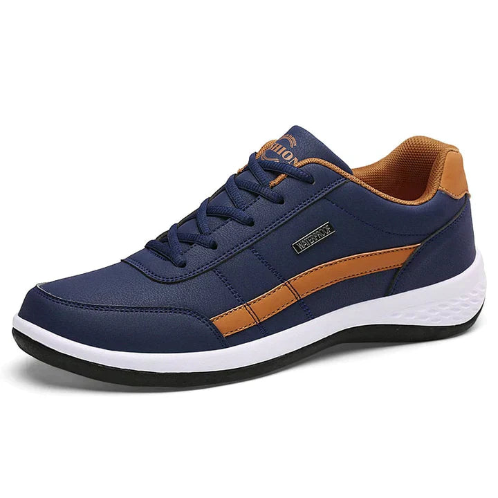 Boaz - Sneakersy męskie sportowe | Lekka konstrukcja, oddychająca cholewka, wygodne dopasowanie | Styl casual na trening