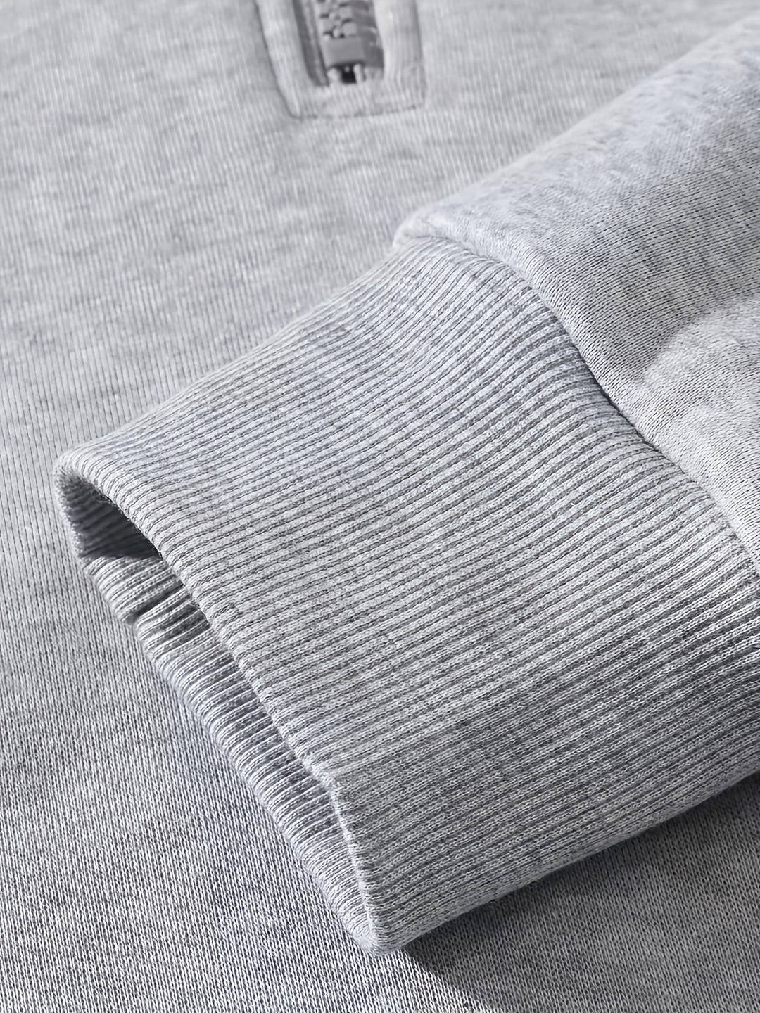 Dres męski | bluza na zamek, elastyczny materiał