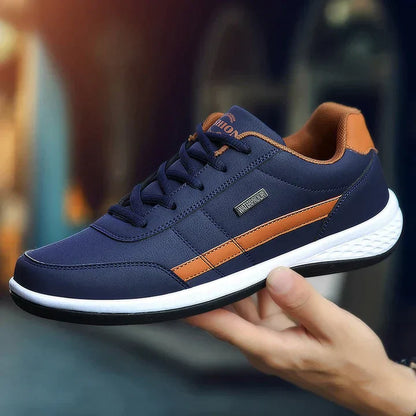 Boaz - Sneakersy męskie sportowe | Lekka konstrukcja, oddychająca cholewka, wygodne dopasowanie | Styl casual na trening