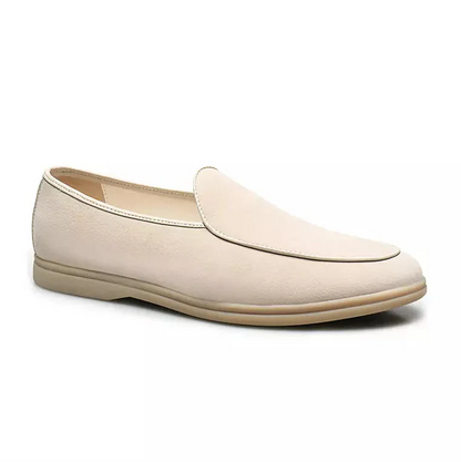 Mokasyny męskie | zamsz, wyściółka z mikrofibry