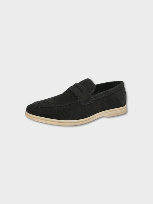 Mokasyny męskie | styl vintage, miękka wkładka