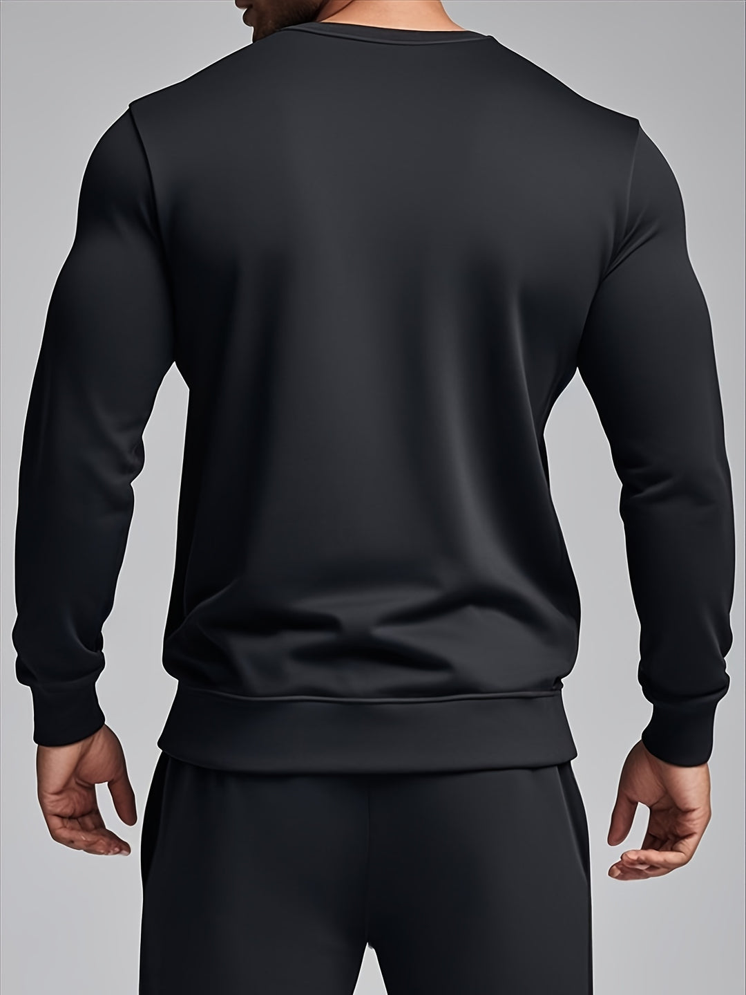 Komplet swetrowy męski | crewneck