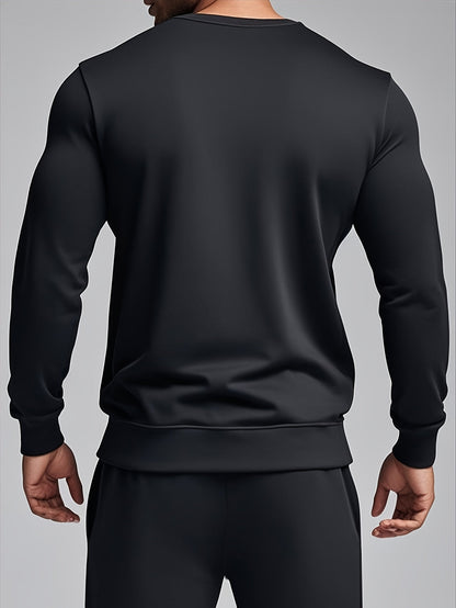 Komplet swetrowy męski | crewneck
