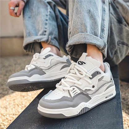 Sneakersy męskie | lekka podeszwa, siateczkowe wstawki