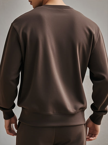 Komplet swetrowy męski | crewneck