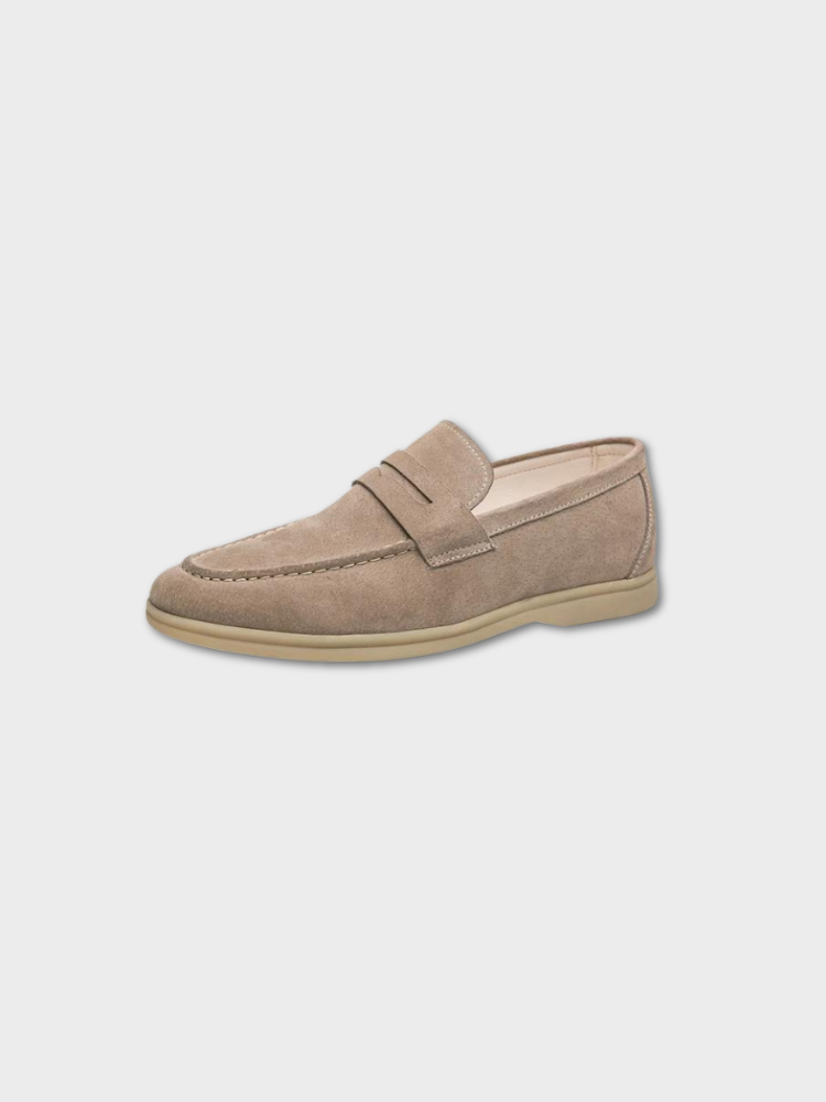 Mokasyny męskie | styl vintage, miękka wkładka
