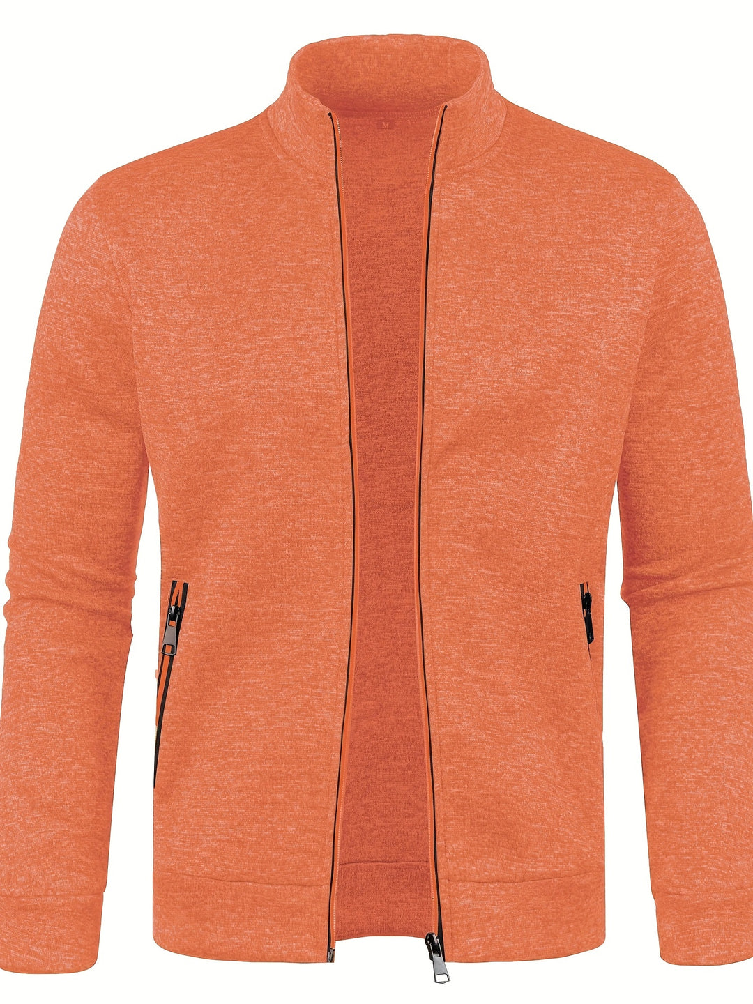 Sweter męski | pełny zamek błyskawiczny