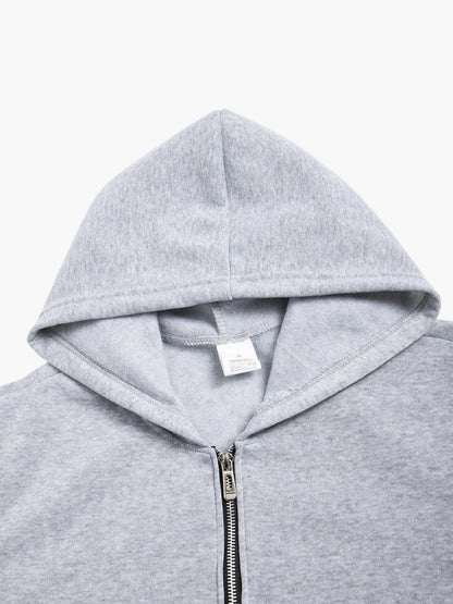 Dres męski | bluza z kapturem, półzamek
